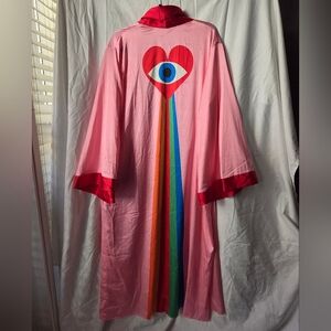 Dressed in Lala Mystic Mama Satin Kimono